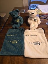 Mark McGwire 100 300 Home Runs Salvino Bear With Bag, Both From 1999