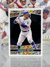 2021 Topps Chrome Update MOOKIE BETTS Black Gold #BGC-7 Dodgers