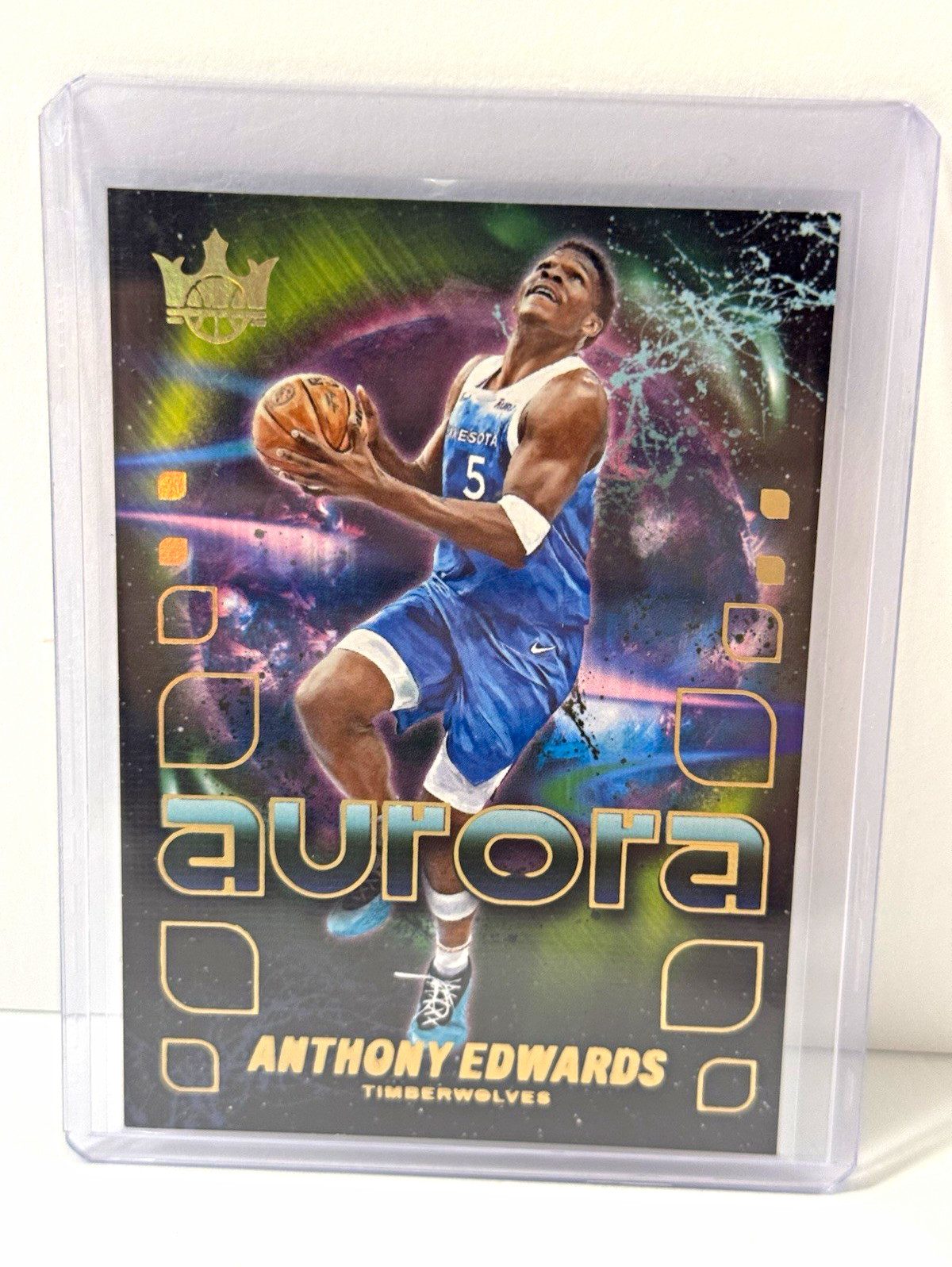 Panini 2024-25 Court Kings Aurora Anthony Edwards Timberwolves #3 Insert