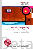 Lambert M. Surhone (U. A.) | Social Complexity | Taschenbuch | Englisch (2026)