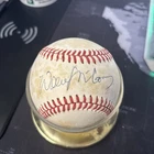 WILLIE MCCOVEY - Autographed Official NL Baseball - NO COA - HOF SANFRAN GIANTS