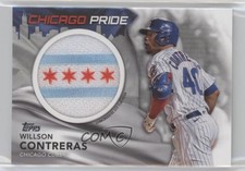 2022 Topps Series 1 City Flag Commemorative Relics Willson Contreras Patch n7r