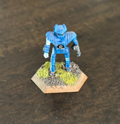 Battletech Painted Plastic Miniature ''Hermes II'' House Steiner Lyran Guard Based