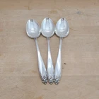 International Prelude Sterling Silver Teaspoon Set Of 3 No Monogram 90 Grams 6"
