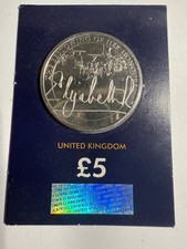 2022 The Queen’s Reign Her Commonwealth £5 Coin Five Pound BUNC Change Checker