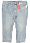 Lucky Brand Men's Athletic Fit Denim Jeans Monaco Blue 5-Pocket Zip 50x30 NEW