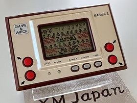 Nintendo MH-06 Manhole LSI Game and Watch Used Japan Vintage Retro #02759893