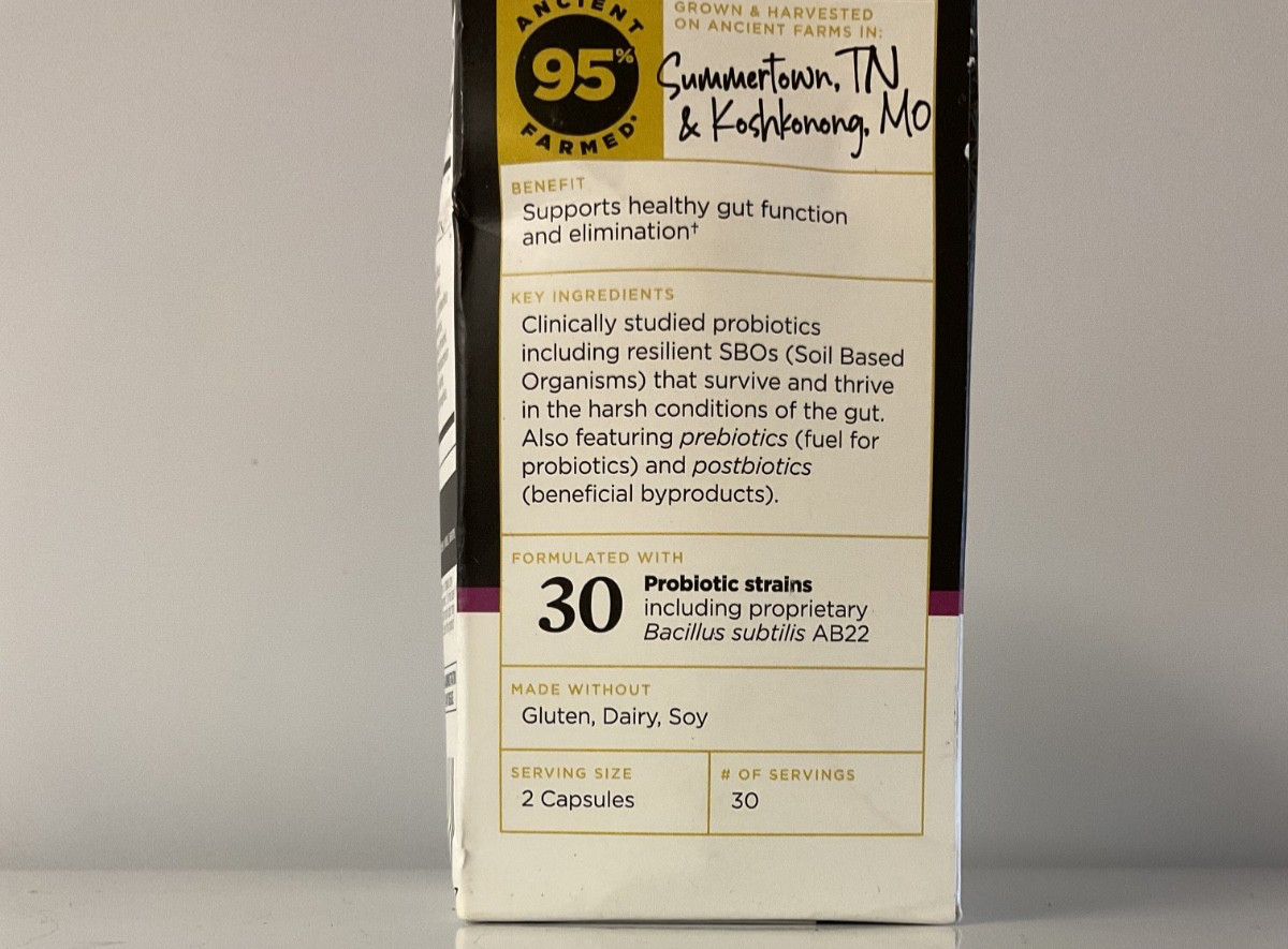 Ancient Nutrition Womens Extra Strength Probiotics 50 BillionCFU 60ct Exp 8/2026