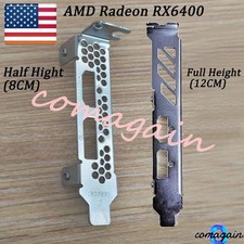 Full / Low Profile Bracket For Sapphire AMD Radeon RX6400 Graphics Video Card