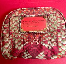 Marc By Marc Jacobs Standard Supply Quilted Nylon Snakeskin Cosmetic Pouch