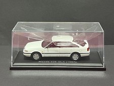 1/43 Mazda 626 GLX 1987 White Capella 5-door Hatchback