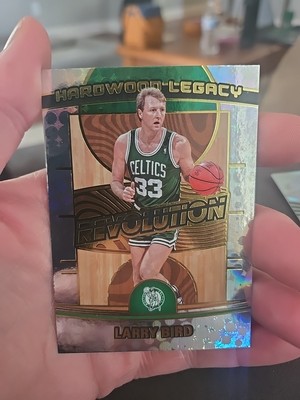Larry Bird 2024-25 Panini Revolution NBA HARDWOOD LEGACY #18