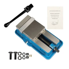 6 Inch Lock Vise Precision CNC Milling Machine Bench Clamping Vice Lockdown Vise