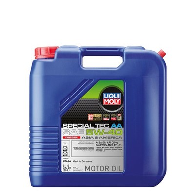 LIQUI MOLY Special Tec AA SAE 5W-30 Diesel Engine Motor Oil 20L