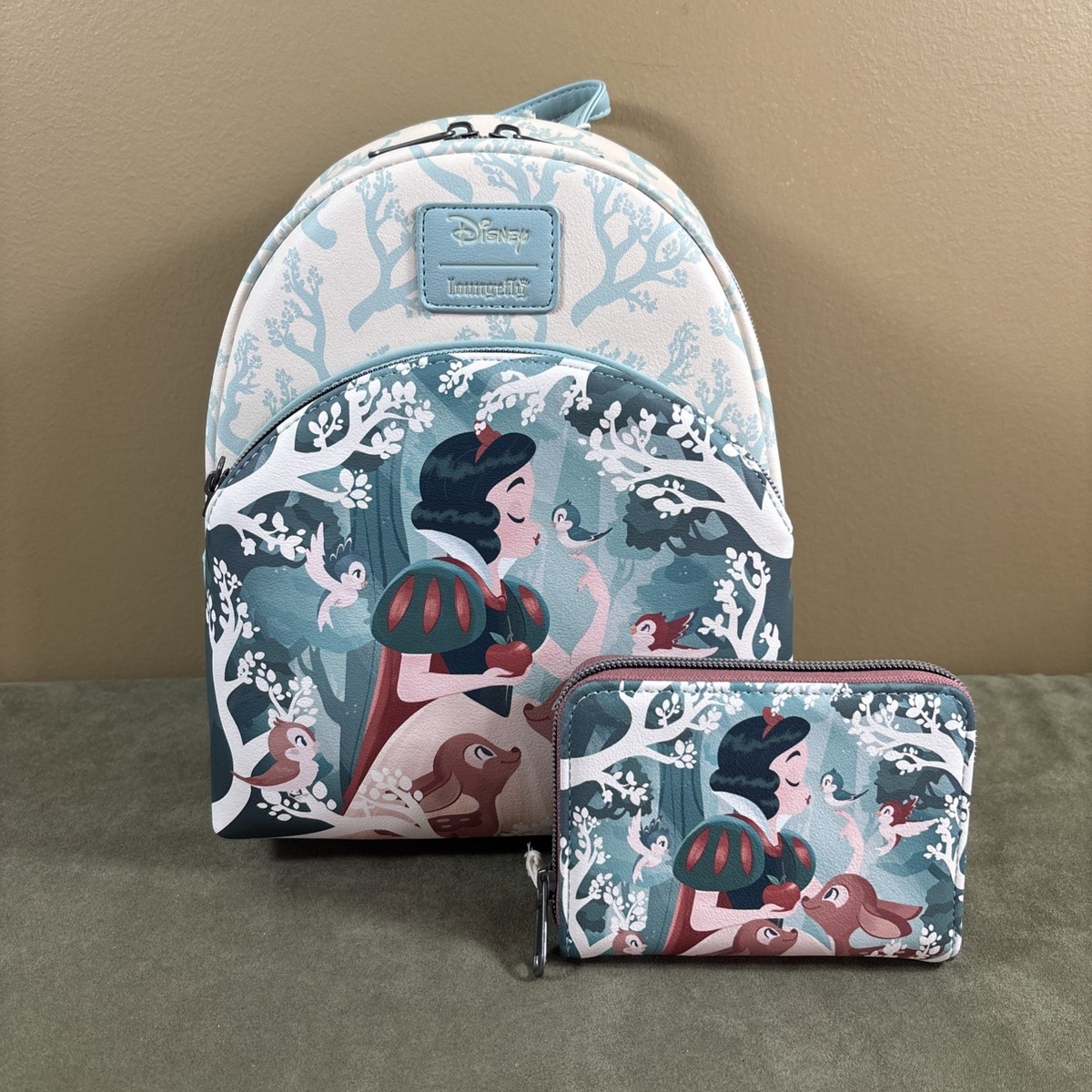 Loungefly Disney Snow White Forest Animals Mini Backpack 