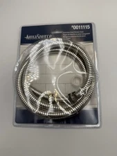 AquaSource #0011115 Stainless Steel Shower Hose 5–7 ft Universal Fit NEW
