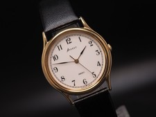 Montre Homme Vintage 1999 Seiko Avenue 5P31-6D00 Or Blanc Qz 32mm JAPON
