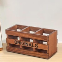 Schreibtisch-Organizer Aus Holz, BüRo-Organizer FüR Textmarker,
