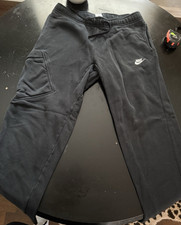 Vintage Nike Mens Black Fleece Sweatpants Siz...