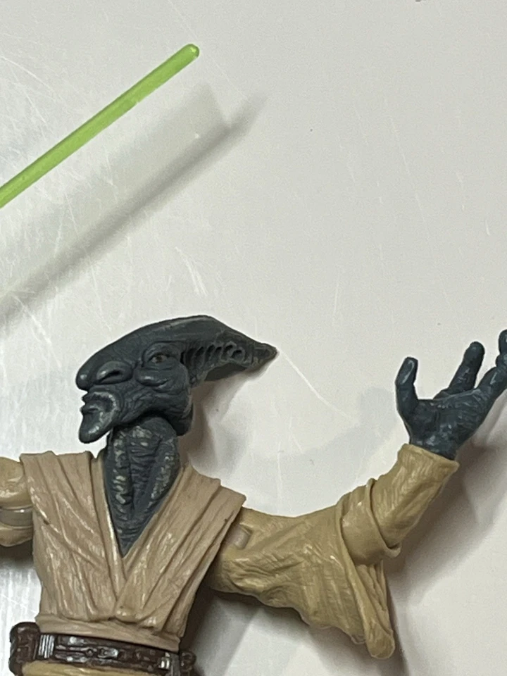 Figura Star Wars El Ataque de los Clones Jedi Coleman Trebor Batalla de Geonosis Foto 3 de 4