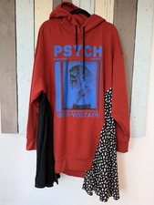 McQ Alexander McQueen Hybrid Graphic Hoodie Dress – PSYCH / High Voltage