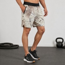 Image of REEBOK Men's TS Epic LTWT AO Lightweight Training Shorts Zipped Pocket BNWT