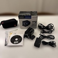 Sony HDR-XR150 Black Full HD 120GB HDD Handycam 25x Zoom Used Japan JP
