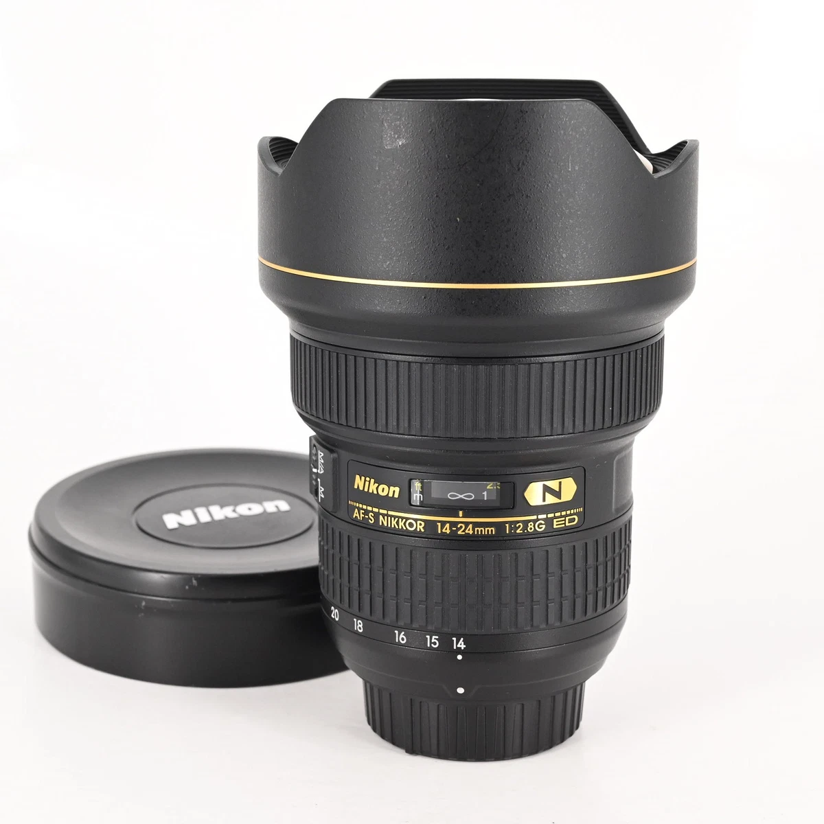 完動品 Nikon Af-s 14-24mm F2.8G Ed Lens Nikon AF-S Nikkor 14-24mm F/2.8 G ED IF Aspherical AF Lens - Used