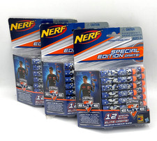 3 Packs Nerf N-Strike Elite 12 Special Edition Elite Darts Pack Blue M138