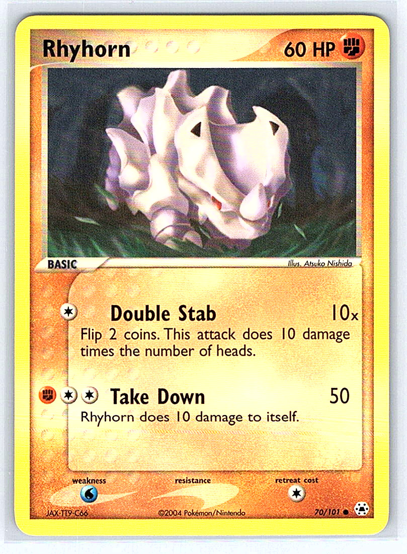 Rhyhorn 70/101 Hidden Legends NM/LP Pokemon Card