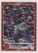 2022 Topps Series 2 Red Foilboard 130/199 Sandy Leon #353 0a9a