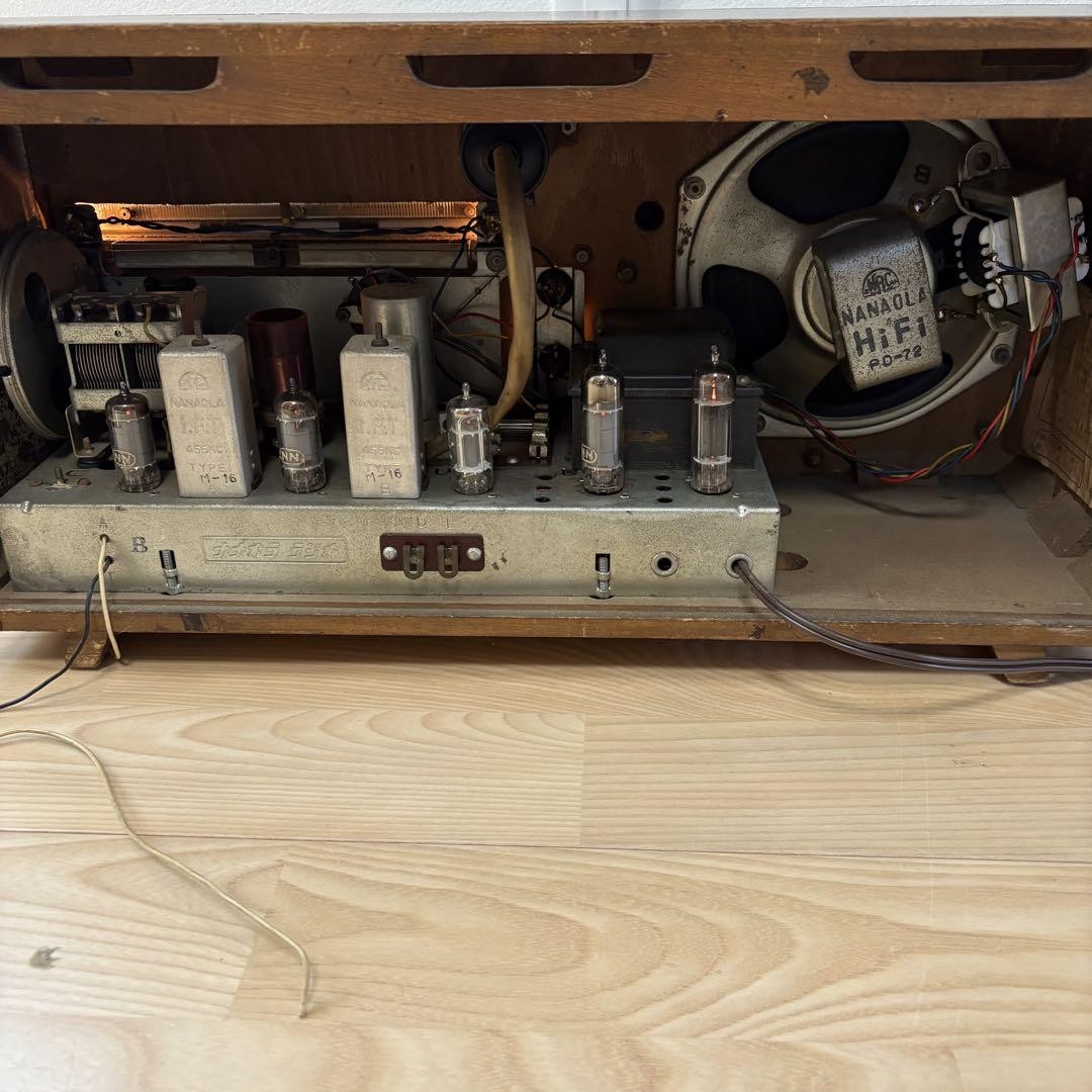 【動作確認済】Nanaola Radio Type 6M-36型　ナナオララジオ Nanaola Radio Type 6M-36 Nanaola Radio Operation Confirmed