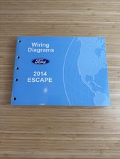 2014 Ford Escape Factory Electrical Wiring Diagrams OEM DEALER BOOK