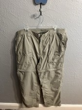 Field  Stream Pants Size Large men Green Utility Cargo Outdoor Hiking