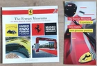 2x brochure leaflet 2x Ferrari Museum, Maranello and Modena, 2014 2019
