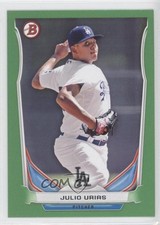 2014 Bowman Draft Top Prospects Green 45/75 Julio Urias #TP-14 6en