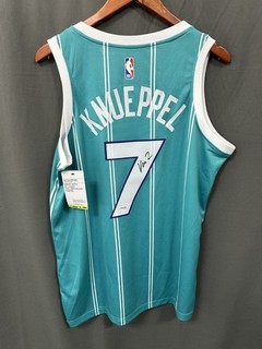 Kon Knueppel Signed Charlotte Hornets Basketball Jersey AUTO JSA COA Sz 48