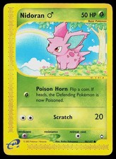 Nidoran M 96 Common Aquapolis Pokemon Moderately Played on eBay
