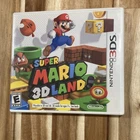 Nintendo Super Mario 3D Land Nintendo 3DS Platformer Manual Case