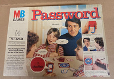 Vintage 1978 Password Game by MB-Milton Bradley