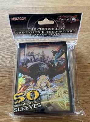 Yugioh The Chronicles : The Fallen & The Virtuous Sleeves 50 Stück Schutzhüllen