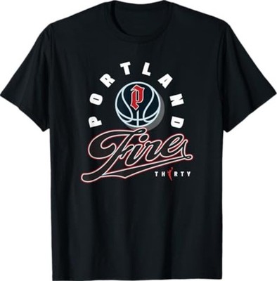 WNBA 30th Anniversary Boardwalk Portland Fire T-Shirt