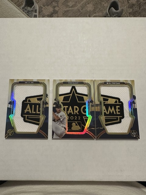 2024 Topps Triple Threads Ryan Helsley All Star Game Jumbo ASG Patch Book # 1/1