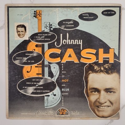 Johnny Cash With His Hot And Blue Guitar! Vinyl LP - 1957 - Mono - Sun 1220