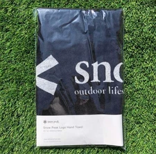 Direct Store Limited Edition Snow Peak Logo Hand Towel snow peak Japan