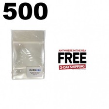 500 OPP Plastic Wrap Bag for Slim DVD Case 7mm 1-3 DAY