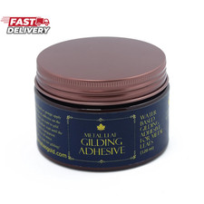 Barnabas Blattgold Gold Leaf Gilding Adhesive 120Ml, Gold Foil Gilding Adhesive