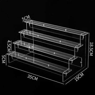 25 Schichten Klar Acryl Display Ständer für Parfums und Sammler Vitrine