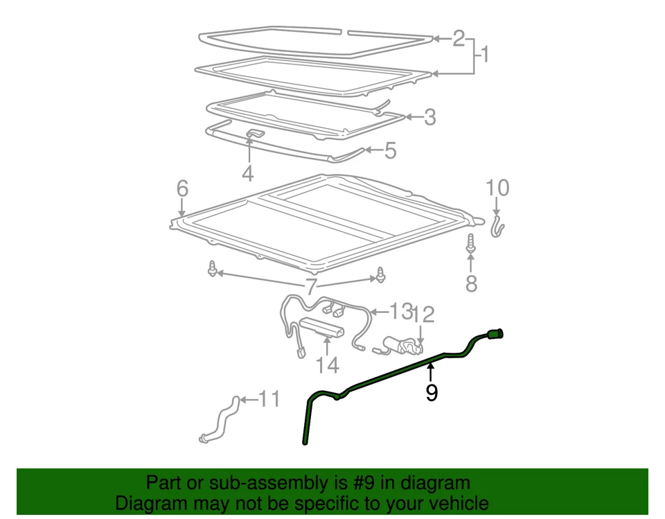 正品通用排水软管 25712958 — 第 2/2 张图片