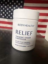 Bodyhealth Relief Turmeric, Ginger Boswellia, 90 Capsules